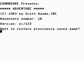 Savage title screen for Commodore 64